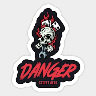 Danger Streetwear Sticker